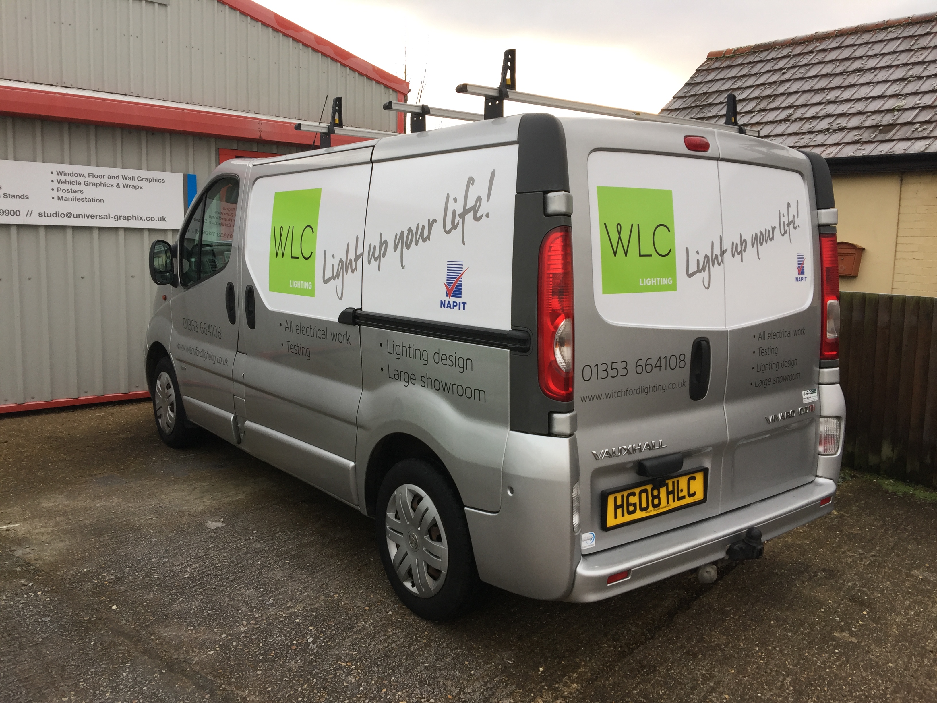 Van graphics example
