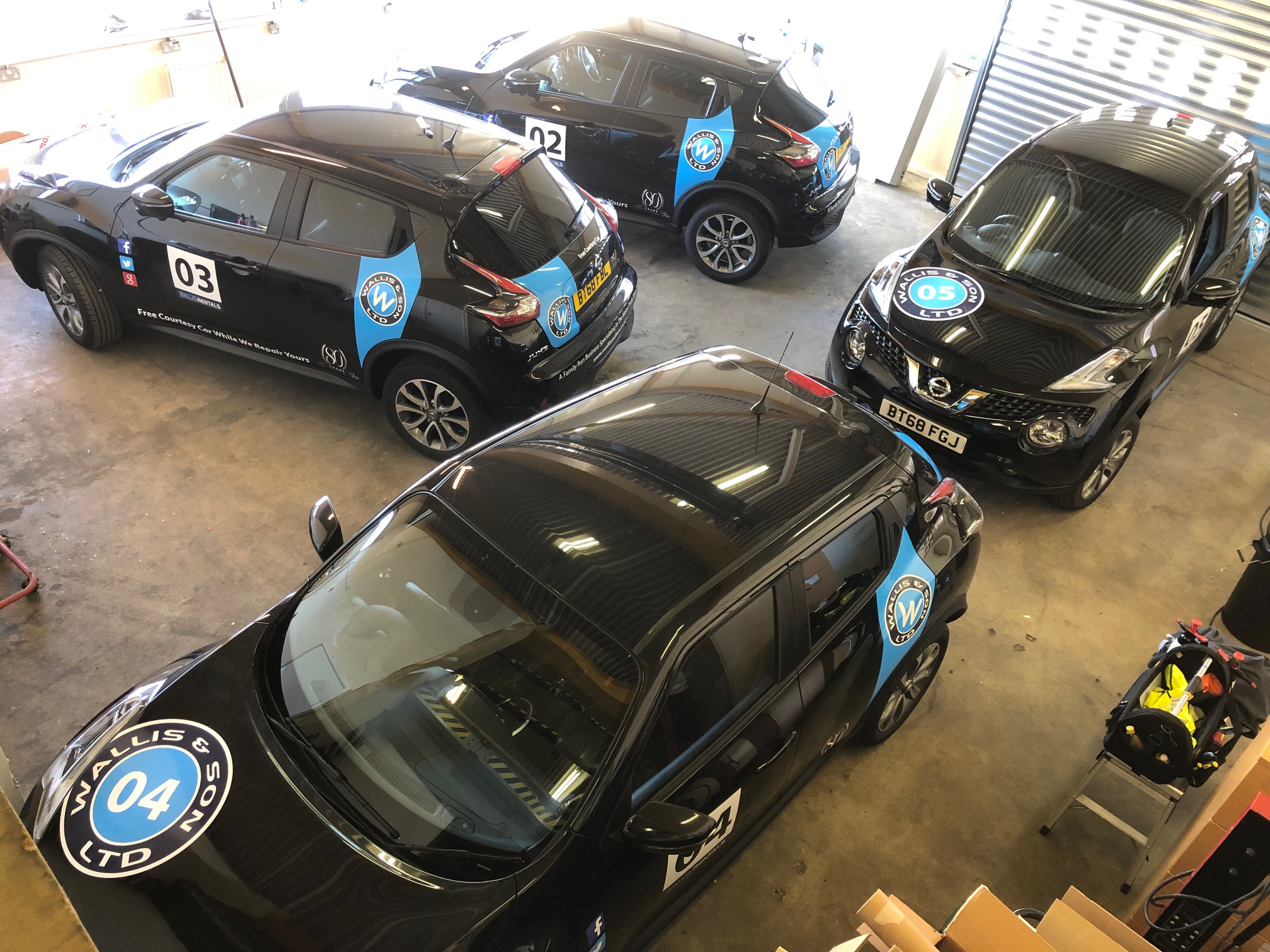 Fleet branding example