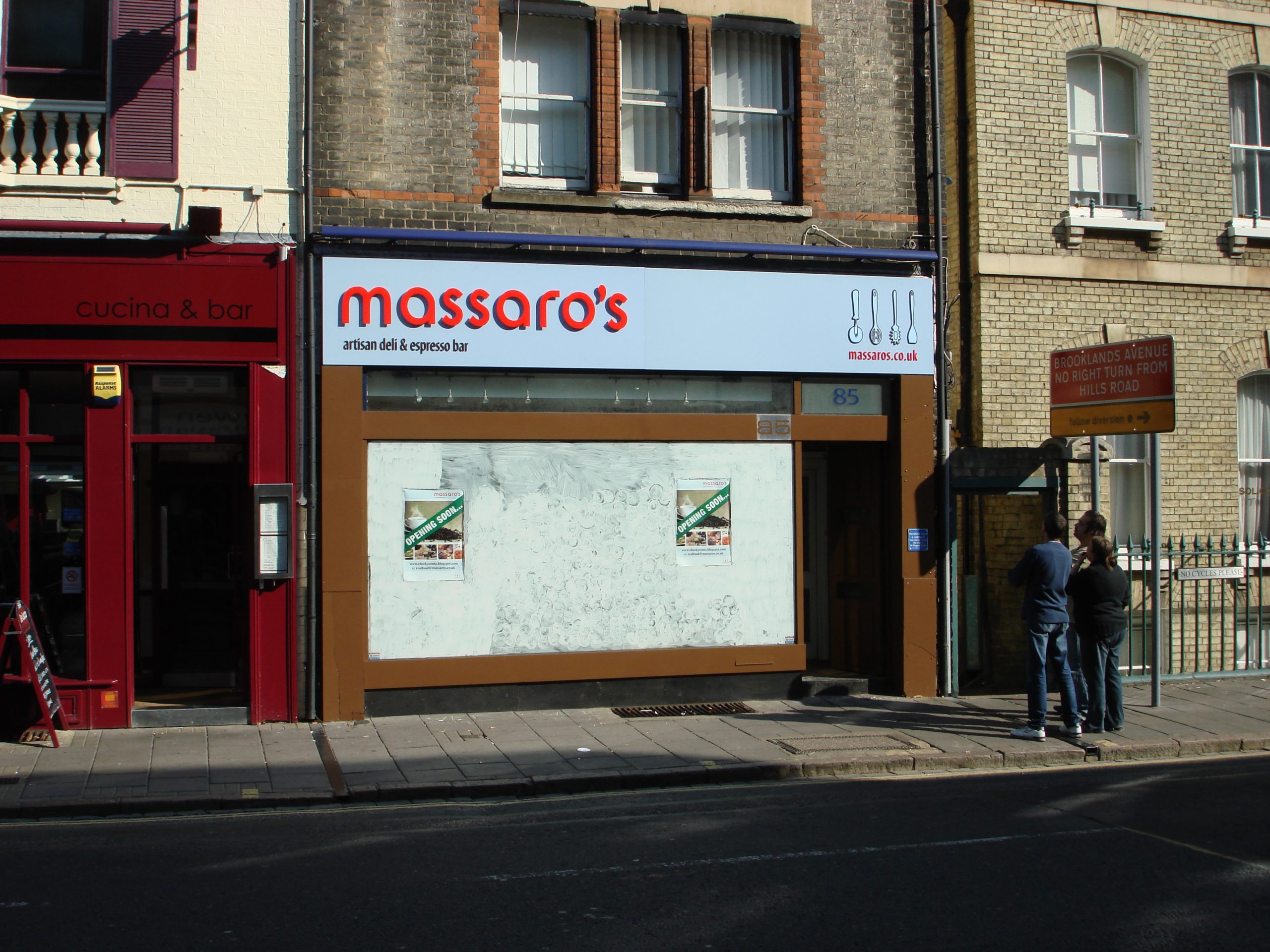 Commercial fascia signage