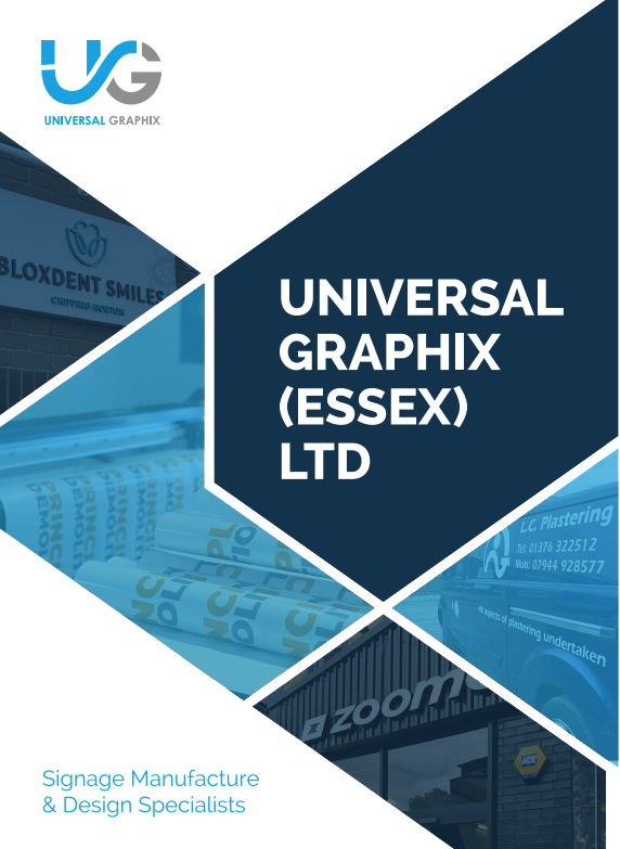 Universal Graphix Service Brochure Cover